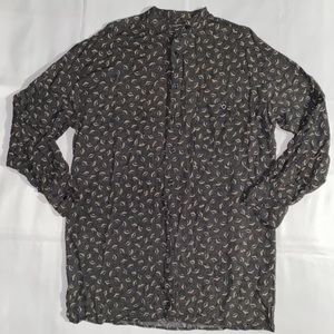 Monte Carlo Patterned Button Down Shirt